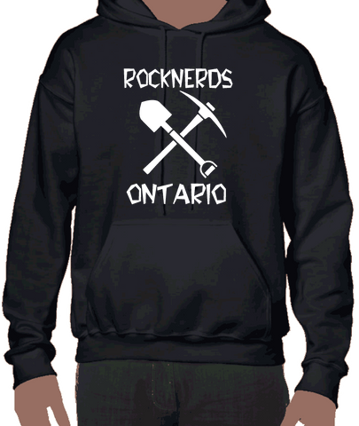 Rocknerds Ontario Black No-Zipper Dry Blend Hoodie