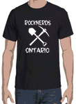 Rocknerds Ontario Black Dry Blend  T-Shirt