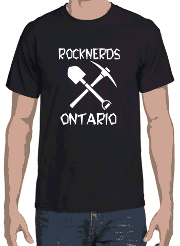 Rocknerds Ontario Black Dry Blend  T-Shirt