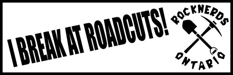 Bumper Sticker: Break At Roadcuts